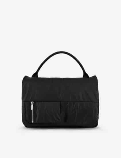 borsa a spalla Armani exchange nera
