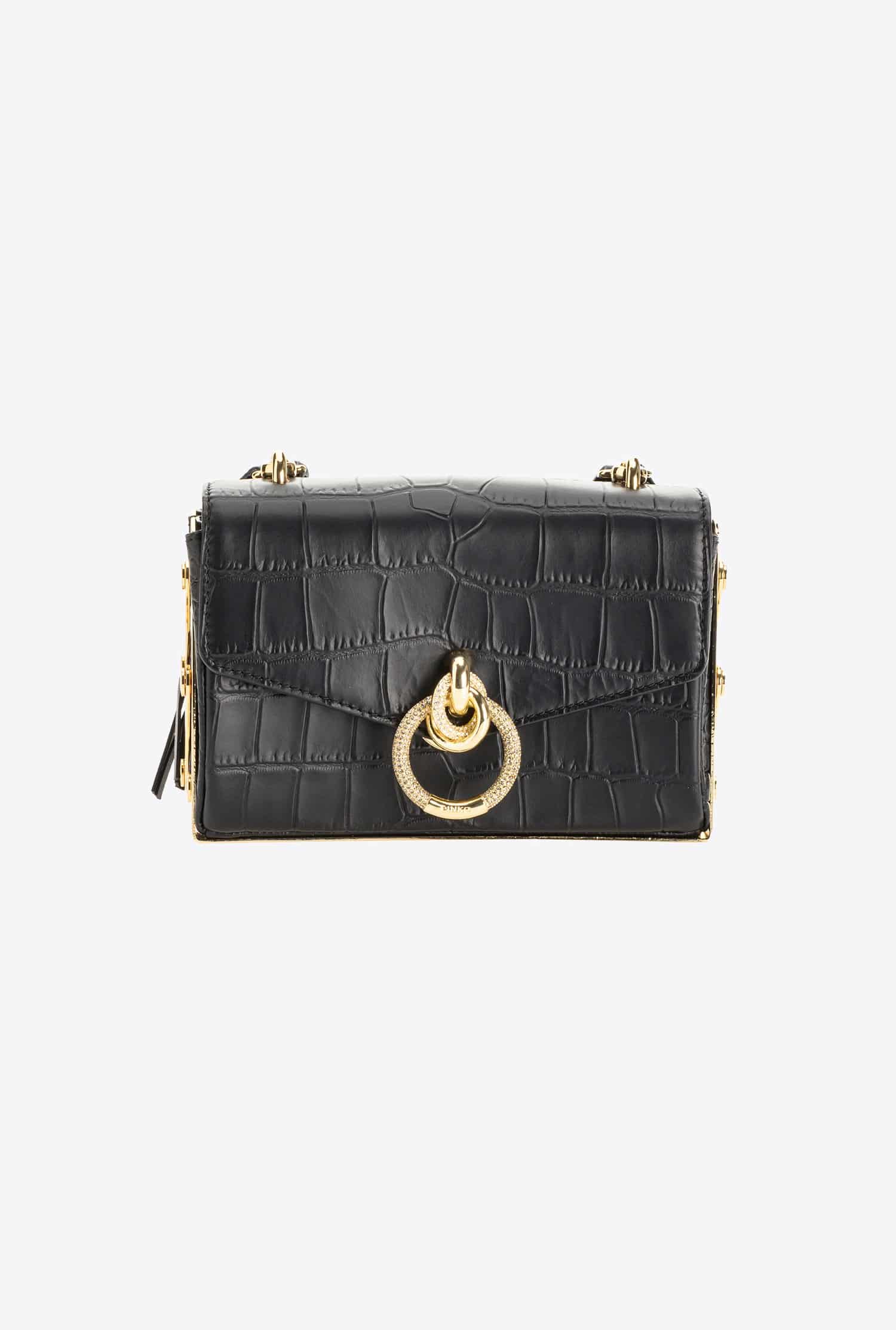 borsa pinko saldi 2021 autunno nera