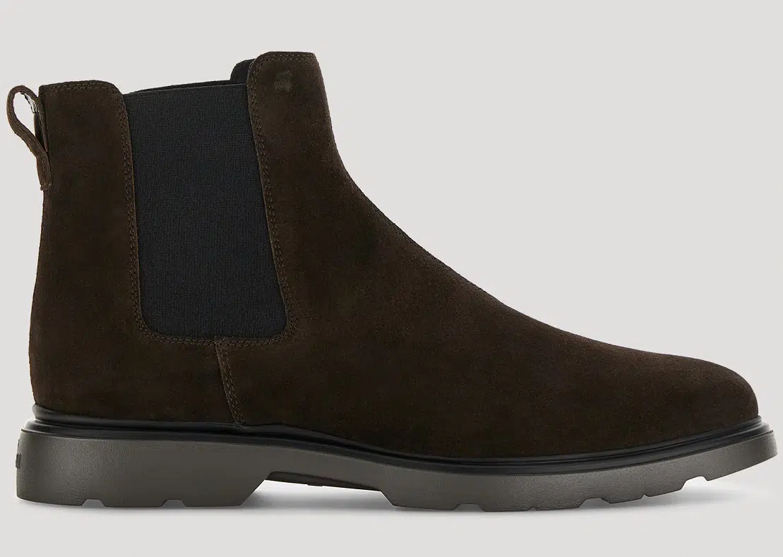 Scarpe Hogan uomo in pelle marrone modello urban