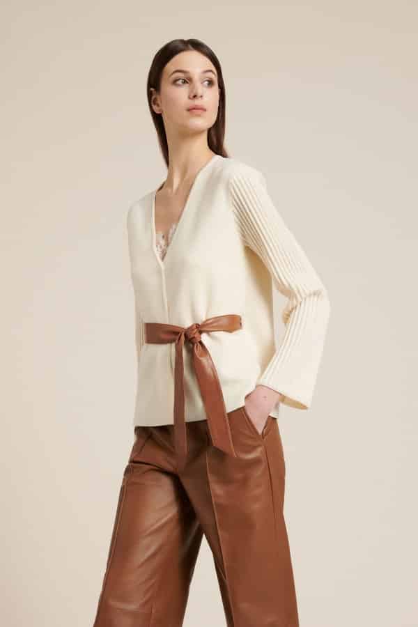giacca in maglia per autunno inverno