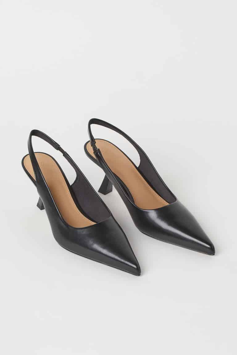 decollete slingback h&M 2021 2022 autunno inverno