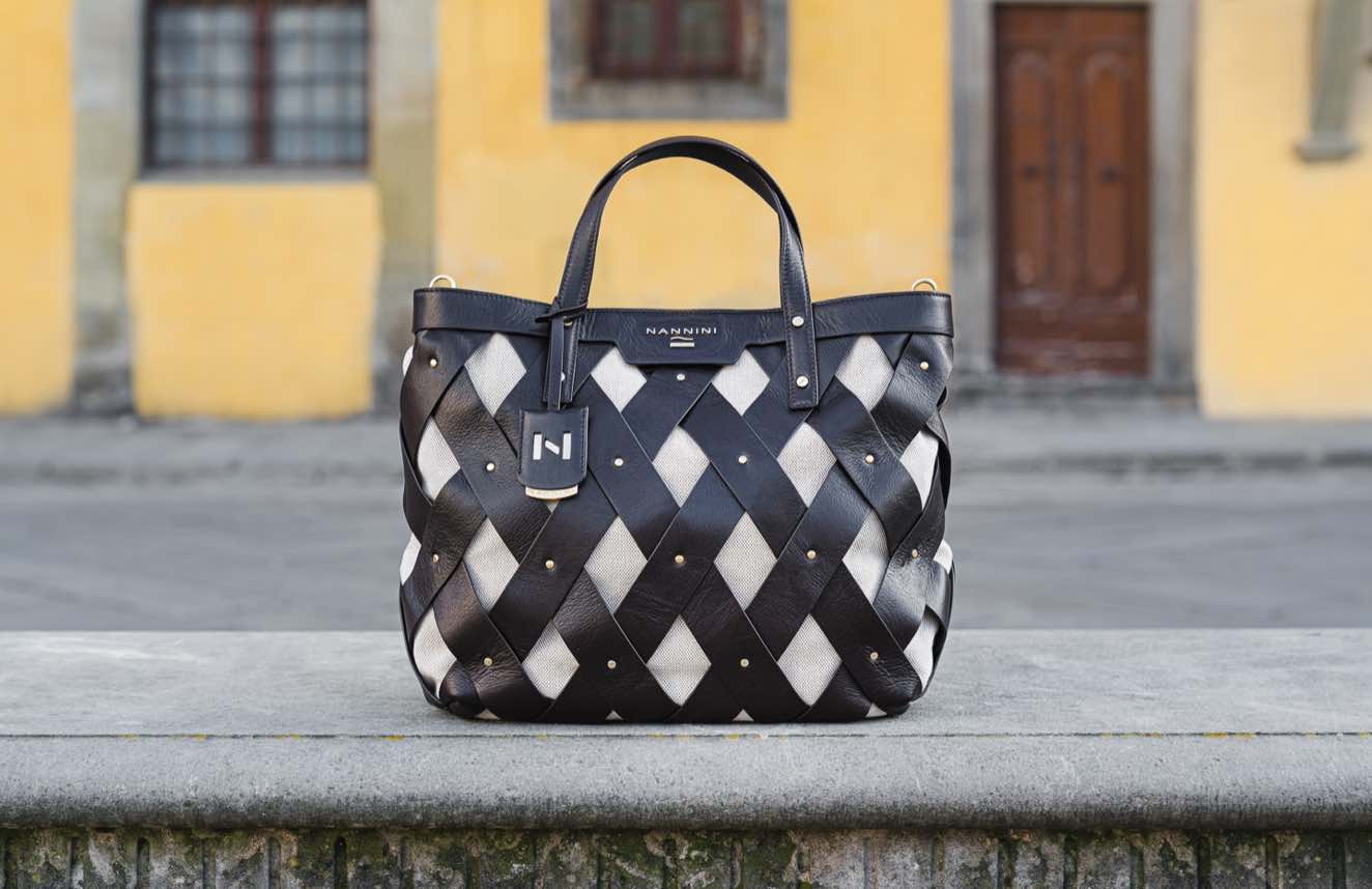 Borsa Nannini in pelle modello Legend autunno inverno 2021 2022