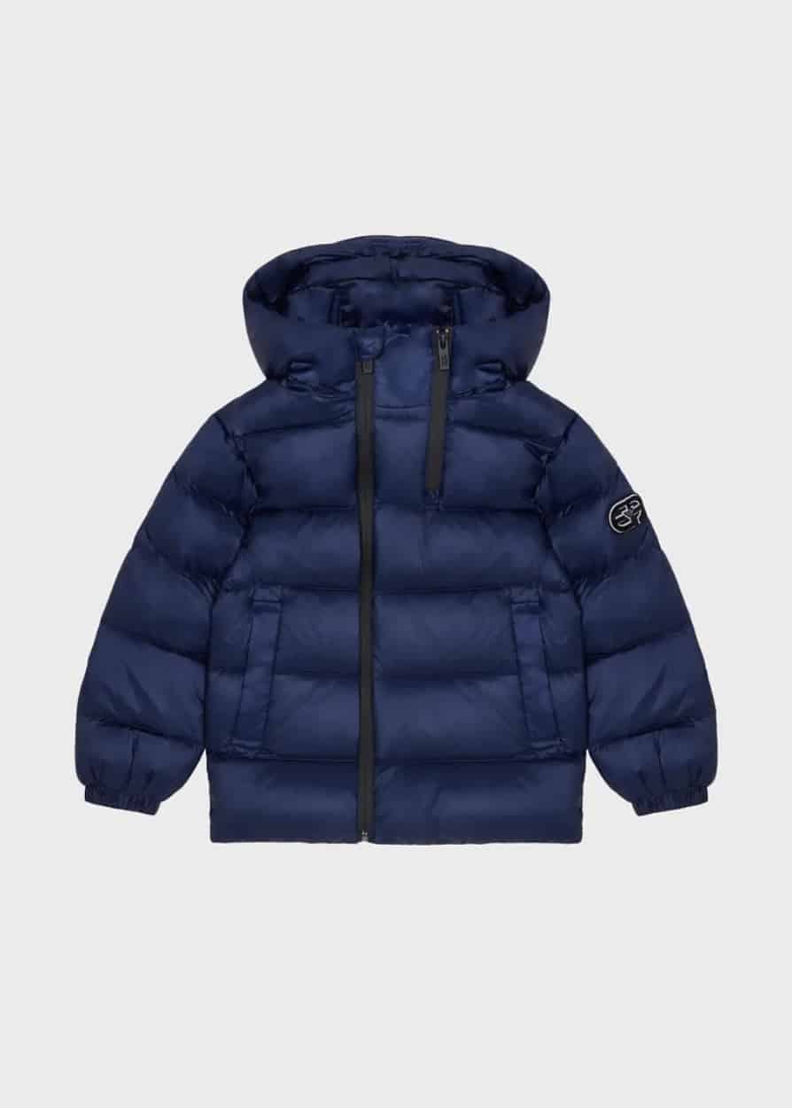 Emporio Armani capospalla invernale piumino blu navy