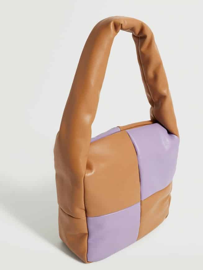 Borsa morbida con manico grande Mango autunno inverno 2021 2022