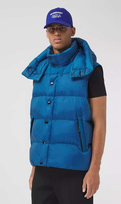 Burberry piumino autunno inverno 2022