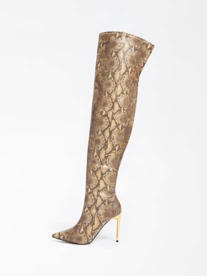 stivali tacco alto guess autunno 2021 inverno 2022