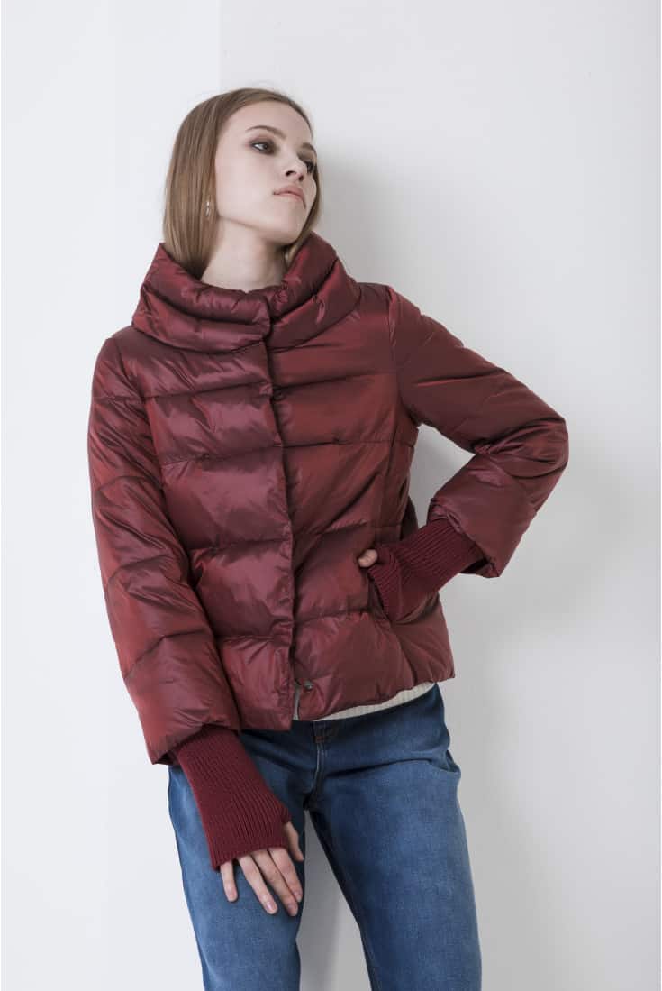 piumino elegante di sandro ferrone autunno inverno 2021 2022