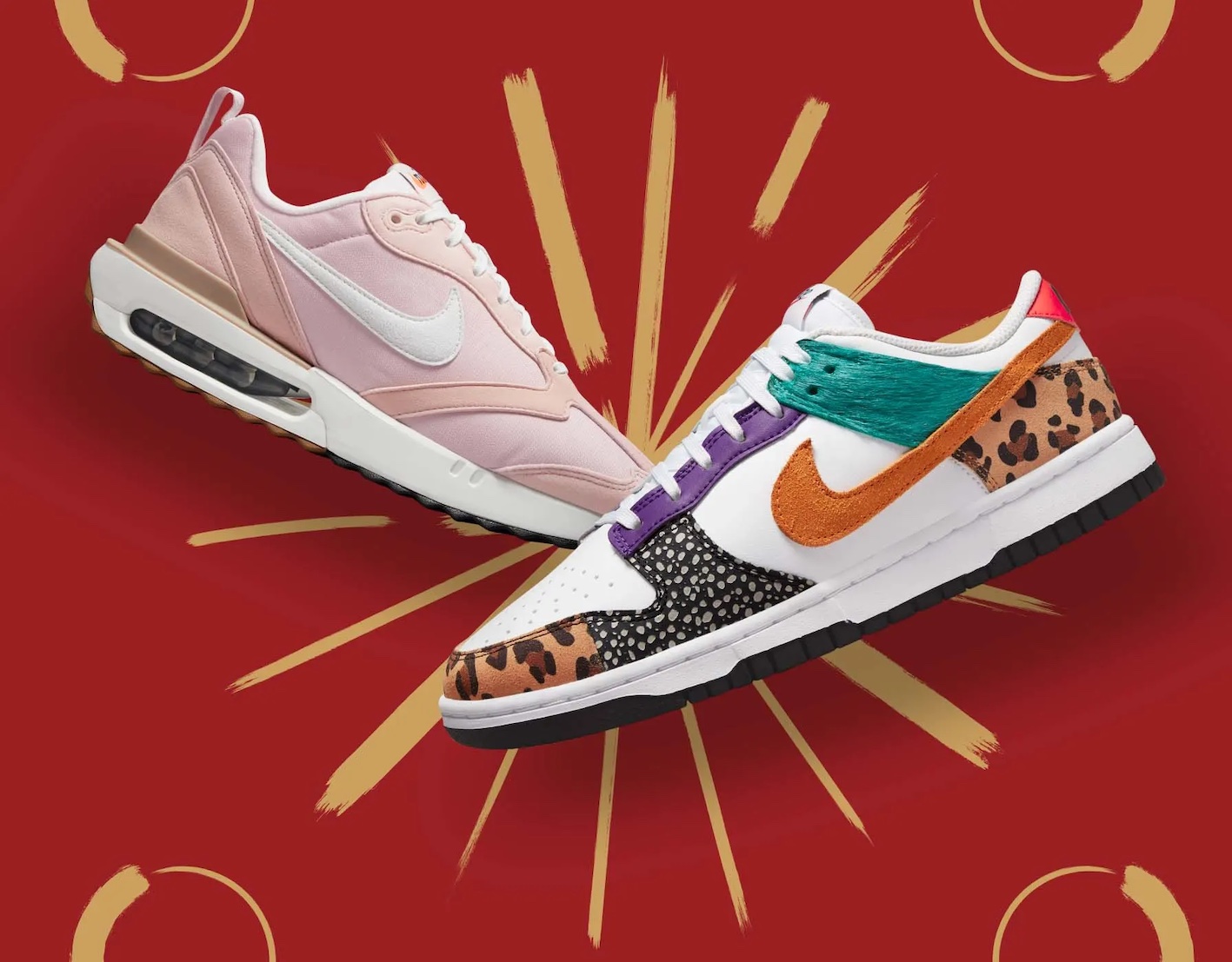 Le scarpe colorate Nike per il 2022