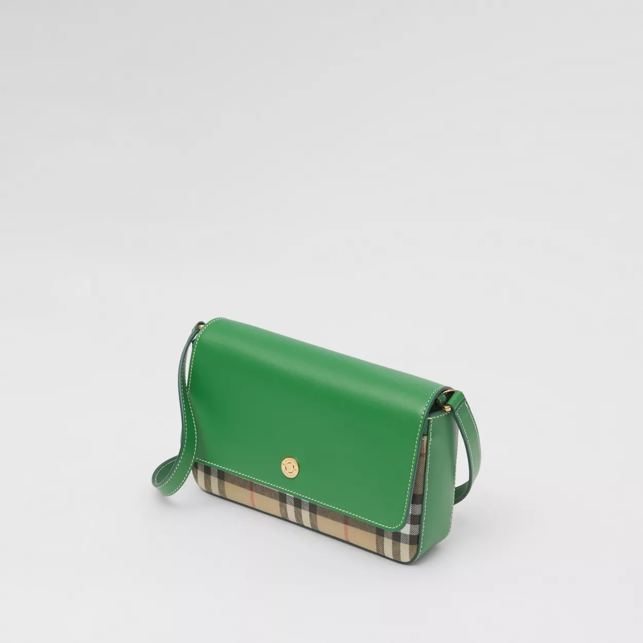 Borsa a mano Burberry verde