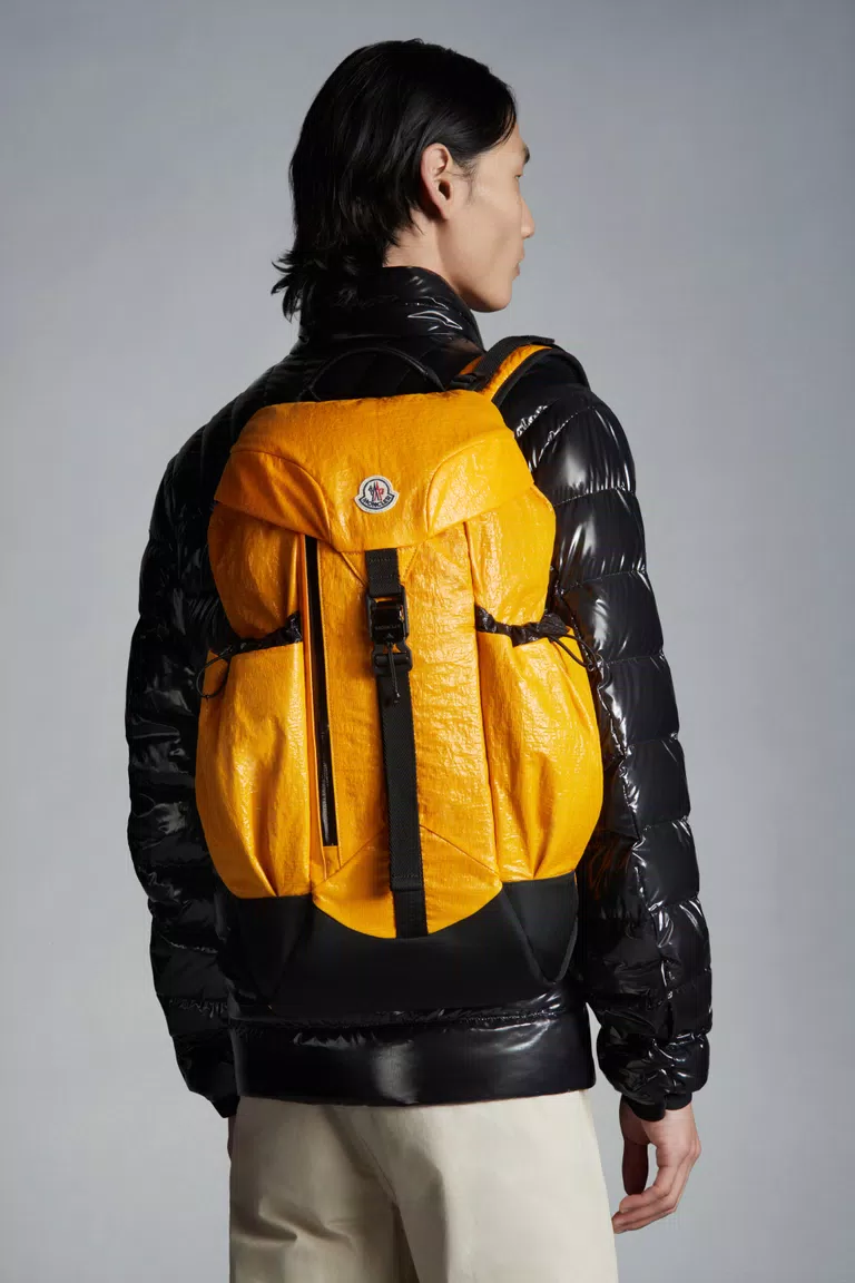 zaino moncler 2022 giallo grande