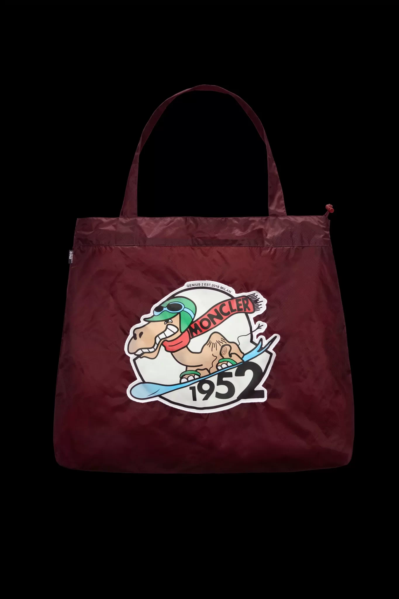 Borsa shopper Moncler 2022 con logo animato