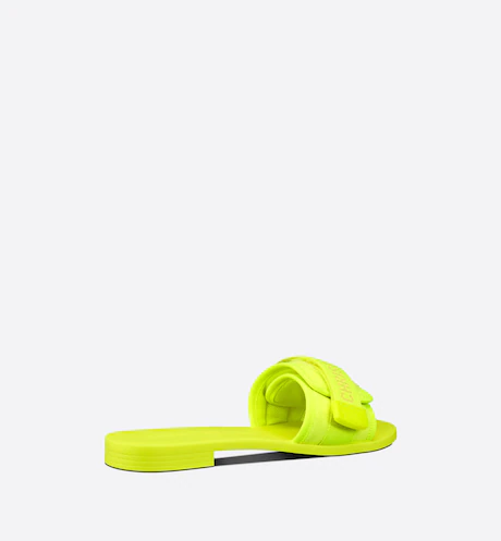 ciabattina estiva giallo fluo