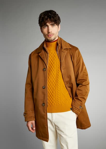 impermeabile marrone fay per autunno inverno 2022 2023