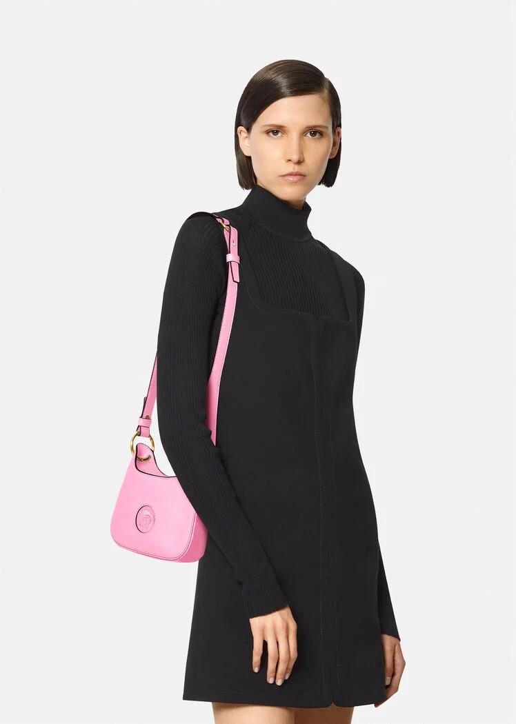 borsa a spalla Versace colore rosa