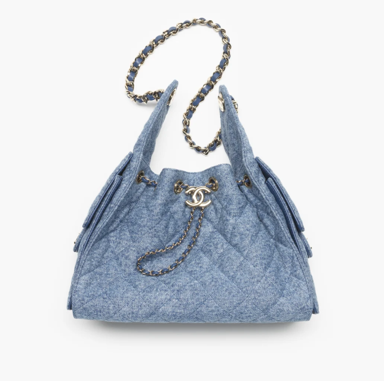 Borsa Chanel originale: catena intrecciata con pelle e trapuntatura matelassé