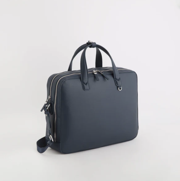 Borsa porta pc Carpisa 24 ore in nylon blu navy