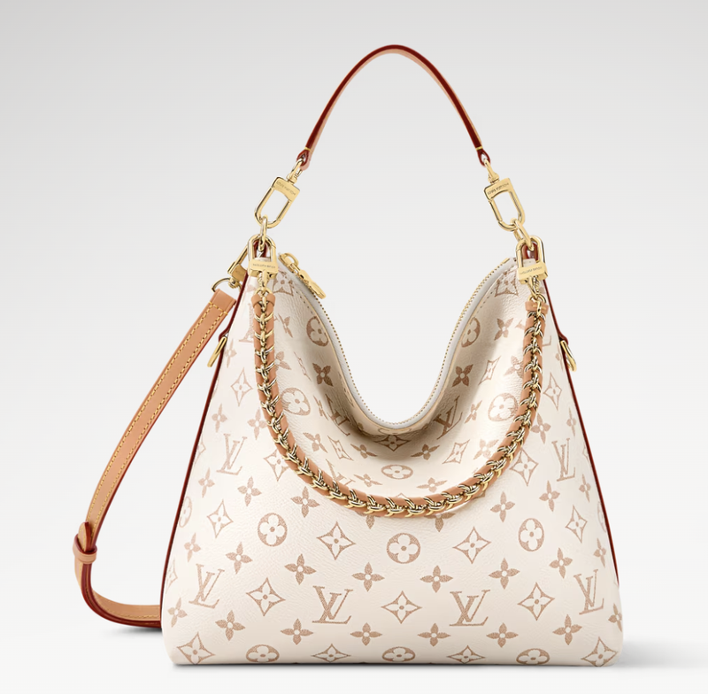 Minuteria dorata e cuciture regolari su una borsa Louis Vuitton originale