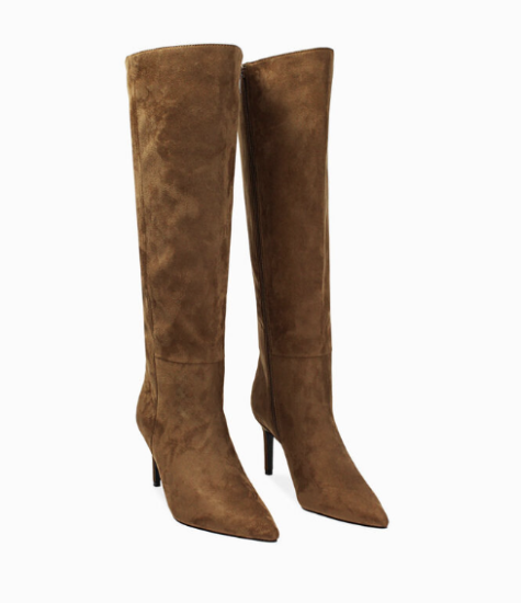 Stivali alti in camoscio Primadonna Collection, collezione autunno inverno 2026 2027