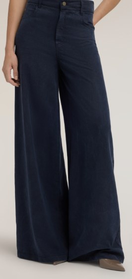 Pantaloni palazzo blu Motivi autunno inverno 2026 2027